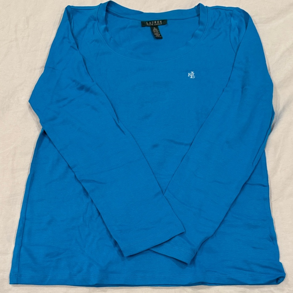 NWT Ralph Lauren Long Sleeve Basic Top